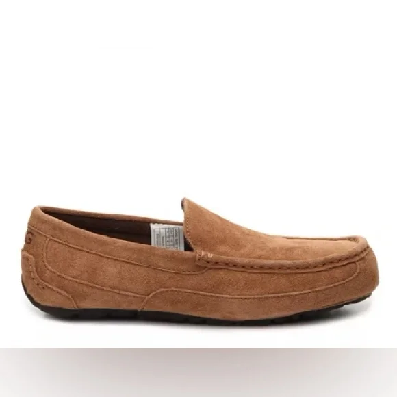 🆕 UGG men’s AdlerTan Suede Slip-Ons size 9 - Picture 5 of 11